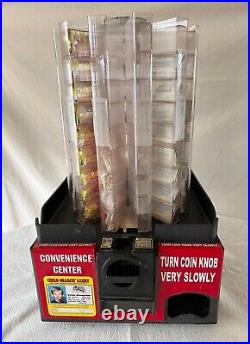 Vintage 1990's Plastic Personnel Products Coin Operated Vending Machine