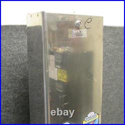 Vintage 1990s Era 2 Row Condom Dispenser Machine 32.5 Chrome Front Advertising