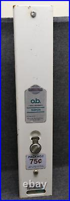 Vintage 1990s Tampon Or Condom Dispenser Machine Novelty Ad Vending 32-1/2
