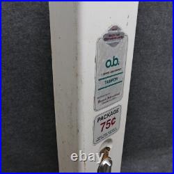 Vintage 1990s Tampon Or Condom Dispenser Machine Novelty Ad Vending 32-1/2