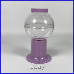 Vintage 1995 Carousel Snack Dispenser Purple Gumball Candy Machine Plastic Rare