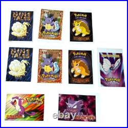 Vintage 1999/2000 Pokémon A&A Global Vending Machine Sticker Lot/39 Nintendo