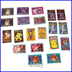 Vintage 1999/2000 Pokémon A&A Global Vending Machine Sticker Lot/39 Nintendo