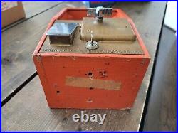 Vintage 1 Cent Baby Grand Victor Vending Machine Co Chicago Gumball with Orig. Key