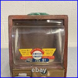 Vintage 1 Cent Baby Grand Victor Vending Machine Corp Chicago