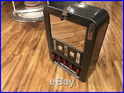 Vintage 1 Cent Gum Machine Vending Display Candy Wrigley's Rowe Stoner Penny