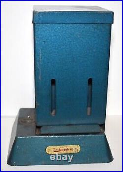 Vintage 1 Cent OHIO BOOK MATCHES Coin Op Operated Dispenser Vending Machine