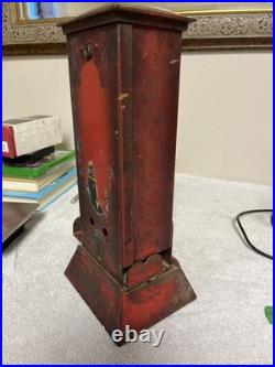 Vintage 1 Cent OHIO Blue Tip BOOK MATCHES Coin Op Dispenser Vending Machine