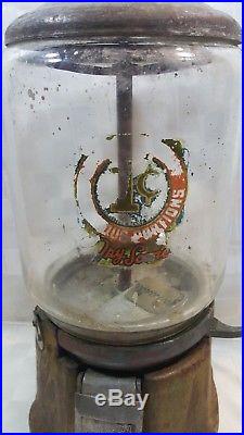 Vintage 1 Cent Penny Northwestern Candy Vending Machine Generous Portions