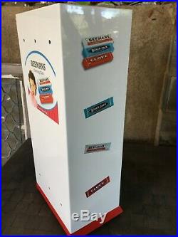 Vintage 1 Cent Vending Machine Beemans Gum Themed Blackjack Clove Candy