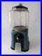 Vintage 1c Penny Coin Op Gumball Machine With Key
