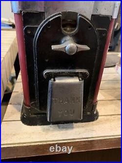 Vintage 1cent gumball machine