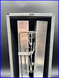 Vintage 25 Cent US Postage Stamp Dispenser Vending Machine 2 Keys Rare