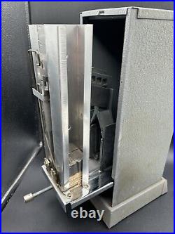 Vintage 25 Cent US Postage Stamp Dispenser Vending Machine 2 Keys Rare