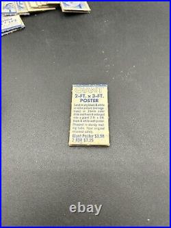 Vintage 25 Cent US Postage Stamp Dispenser Vending Machine 2 Keys Rare