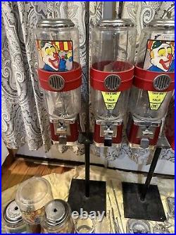 Vintage 25c TALKING VENDOR Gumball Machine Ken McPhail Lot And Extra Parts