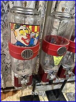 Vintage 25c TALKING VENDOR Gumball Machine Ken McPhail Lot And Extra Parts
