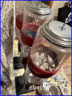 Vintage 25c TALKING VENDOR Gumball Machine Ken McPhail Lot And Extra Parts