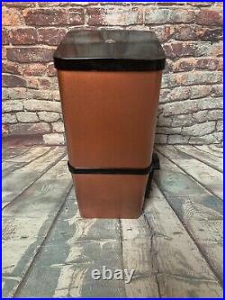 Vintage 25cent komet gumball candy vending coin op machine black and bronze