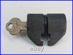 Vintage 2 x Chicago NC23 Barrel Lock Vending Machine Gumball Northwestern With KEY