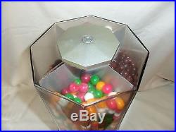 Vintage 4 in 1 Gumball Machine Little Colonels Chewing Gum Rare Rotating 1900's