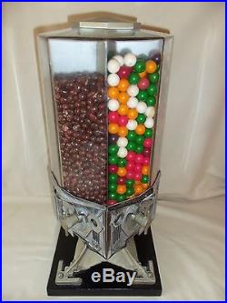 Vintage 4 in 1 Gumball Machine Little Colonels Chewing Gum Rare Rotating 1900's