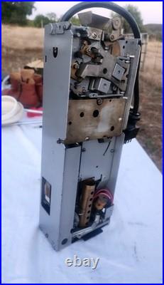 Vintage 50's Vending Machine Coin Acceptors Mechanism Dispenser Model 08-21-241