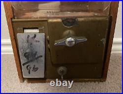 Vintage 50's Working Great 1 Cent Baby Grand Victor Vending Machine Corp READ