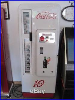Vintage 50s Cavalier Cs-96 Coca Cola Vending Machine Coke Works