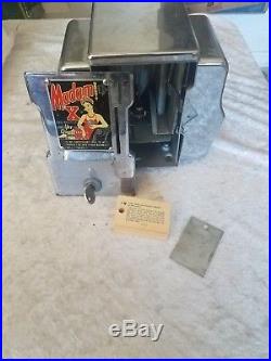 Vintage'50s MADAME X Fortune Teller/Napkin Dispenser/Menu Holder with cards