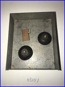 Vintage 5 & 10 Cent US Postage Stamp Dispenser Counter Coin Vending Machine &Key