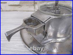 Vintage 5 Cent Nickel Adams-Fairfax Fresh Nut Peanut Gumball Candy Machine withKey
