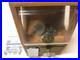 Vintage 5 Cent Victor Vending Baby Grand Wooden Glass Gum Ball Machine No Key