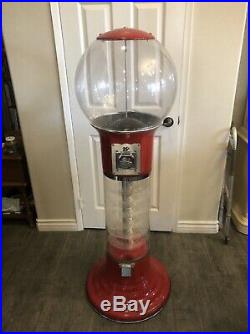 Vintage 5-foot Tall Gumball Machine Holds about 3,300 gumballs