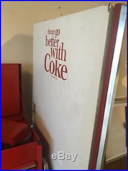 Vintage 60's Coca Cola vending machine cavalier coke classic
