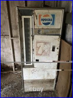 Vintage 60's Pepsi Cola Vending Machine Machine Coin Operated