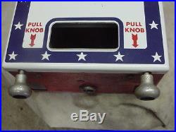 Vintage 60s USPS stamp vending machine old US Post Office collectible