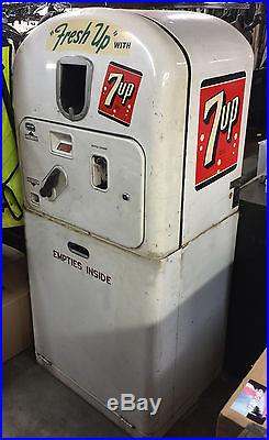 Vintage 7up Su 27b Machine Coin Operated Rare
