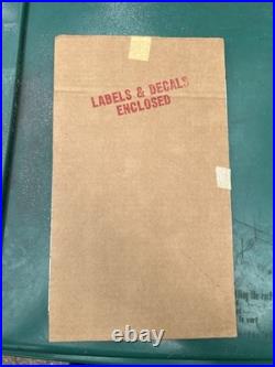 Vintage 80s Condom Novelty Vending Machine with Stickers & Owners Registration