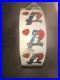 Vintage 80s vending machine prism stickers Roll 500Ct Bluebird Heart Prisms