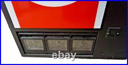 Vintage 90's Coinco Pepsi Soda Can Tabletop Vending Machine CT48 CT48-00, Works