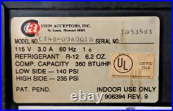 Vintage 90's Coinco Pepsi Soda Can Tabletop Vending Machine CT48 CT48-00, Works