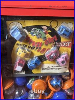 Vintage 90s 2000s Folz Large Gumball Toy Machine Time Capsule New Cars No Keys