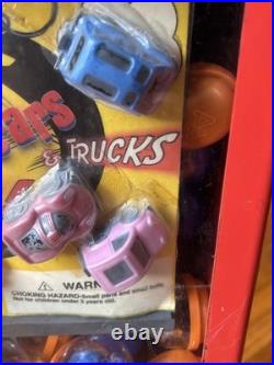 Vintage 90s 2000s Folz Large Gumball Toy Machine Time Capsule New Cars No Keys