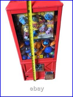 Vintage 90s 2000s Folz Large Gumball Toy Machine Time Capsule New Cars No Keys