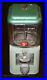 Vintage ACORN Gumball Candy Nickel VENDING MACHINE Metal & Glass with Key WORKS