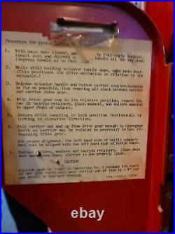 Vintage ALL ORIGINAL PAINT! 1950's COKE Machine! PRISTINE SHOWROOM QUALITY