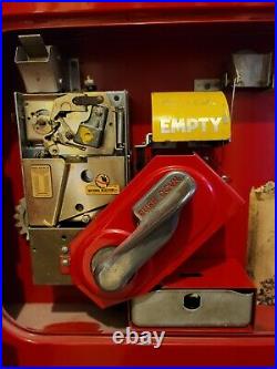Vintage ALL ORIGINAL PAINT! 1950's COKE Machine! PRISTINE SHOWROOM QUALITY