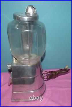 Vintage ASCO Hot Nut Peanut Vending Machine with cup dispenser