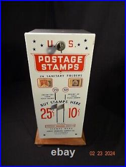 Vintage Abbey 25 & 10 Cent Stamp Machine